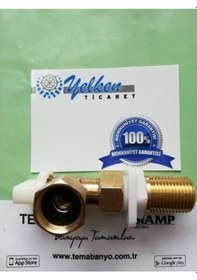 Resim Gömme Rezervuar Su Doldurma Musluğu 3/8" Siamp 