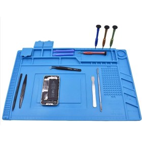 Resim Mate S-160 Silikon Tamir Pedi - Yanmaz Manyetik Tamir Matı 45X30CM 