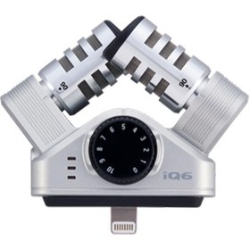 Resim Zoom Iq6 Stereo Kayıt Mikrofonu Iphone/Ipad/Ipod Uyumlu 