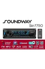Resim Soundway SW-7750,7760,7790,7780 Bluetooth USB Oto Teyp 4X60WAAT 
