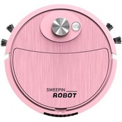 Resim Qyouth Şarjlı Robot Süpürge 3 İn 1 Akıllı Tembeller İçin Usb Emici Paspas Pembe 