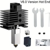 Resim Yükseltme V6.0 Bambu Lab P1/P1P/P1S Hotend - Yüksek Basınçlı Çıkarılabilir Sertleştirilmiş Çelik Nozul, Tüm Metal Alüminyum Alaşımlı Radyatör Bimetalik Krom Zirkonya Bakır Boru ile 3D Baskı, Yüksek Basınçlı Kaynak, Hassas Mühendislik, 3D Baskı Aksesuarı, Yüksek Basınçlı Kaynak Aracı, Bimetalik Yapı 