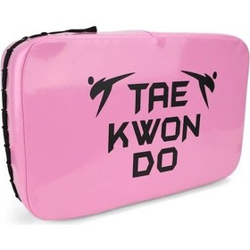 Resim Taekwondo Boks Karate Pembe Düz Darbe Yastığı Çok Renkli 