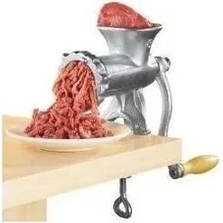 Resim Tuğra Döküm Metal Kıyma Makinesi No:10 - Ev Yapımı Kıymanın Keyfini Çıkarın 