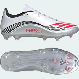Resim adidas Unisex Çocuk Beyaz Krampon F50 MESSI LEAGUE FG/MG J JP7454 