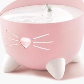 Resim Pixi Fountain Led Seviye Göstergeli Otomatik Kedi Su Sebili Pembe 2 Lt. Catit