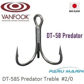 Resim Vanfook 3Lü Iğne Silver 4Ad. Dt-58S 2/0 