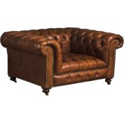 Resim 3A Mobilya Pisa Hakiki Deri Chester Berjer 