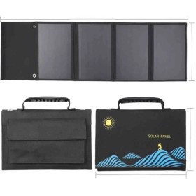 Resim Keseroğlu Güneş Paneli USB Katlanabilir Güneş Enerjisi Şarj Cihazı 