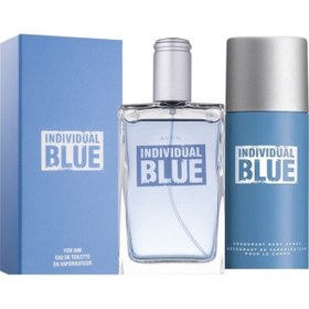 Resim Avon Individual Blue Erkek Parfüm EDT 100 ML + Individual Blue Erkek Sprey Deodorant 150 ML 