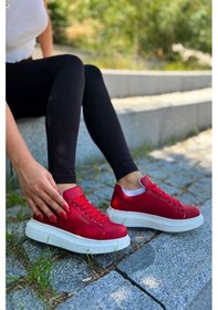 Resim Ch257 Cbt Estrella Kadın Ayakkabı Kırmızı Çok Renkli 