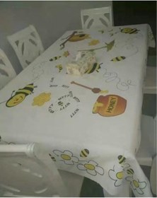Resim Pamuklu Masa Örtüsü Bnc Ap-10268 - Arıcılık 