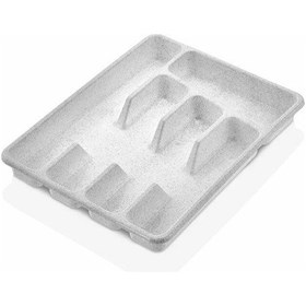 Resim Küçük Çekmece İçi Kaşıklık Renkli Mrd400 Antik Beyaz 