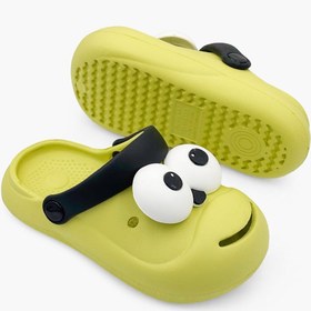 Resim Twingo Günlük Unisex Bahçe Plaj Terliği Limon Renk Terlik 