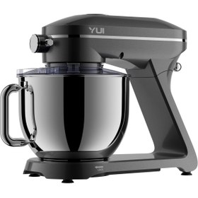 Resim Yui Easy Chef M129 1800w Güçlü Döküm Metal Stand Mikser Demir Gri 