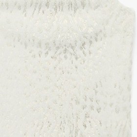 Resim Kız Çocuk V Yaka Varak Baskılı Parıltılı Peluş Yelek 