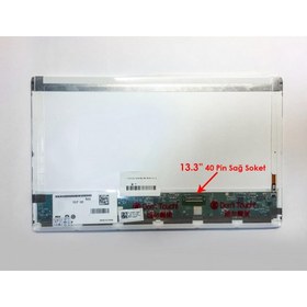 Resim 13.3 Led Ekran 40 Pin Sağ Soket 