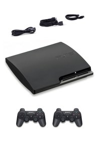 Resim Playstation 3 Slim 320 Gb Açık Kutu İyileştirilmiş Ürün + 2 Kablosuz Kol + 25 Dijital Oyun Ps3 