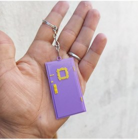 Resim Friends Dizisi Kapı Anahtarlık Çok Renkli 