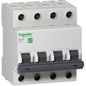 Resim Schneider Ez9F43450. 50 Amper. 4 Fazlı. C Tipi. Otomatik Sigorta. 
