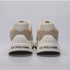 Resim U.S. Polo Assn. 4S VIAVAI 4PR Kadın Bej Sneaker 