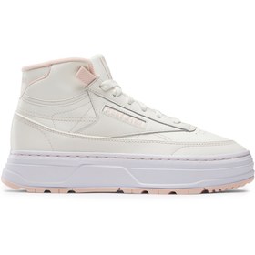 Resim Reebok CLUB C GEO MID KIRIK BEYAZ Kadın High Sneaker 