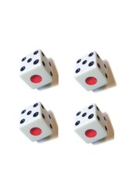 Resim Star Tavla Zarı İthal 8,5 Mm X 8,5 Mm 2 Çift 
