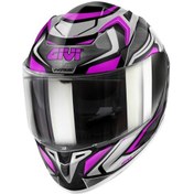 Resim Givi 50.9 Atomic Lady Titanium - Gri - Pembe Kask 
