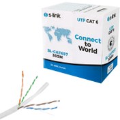 Resim CAT6 KABLO 23AWG 0.51MM 305MT S-LİNK SL-CAT657 