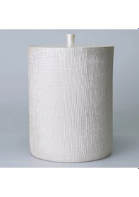 Resim By Selim Linen İnci 5 Parça Polyester Banyo Seti İnci 