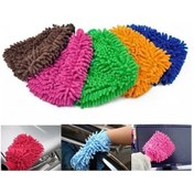 Resim Peluş Makarna Temizlik Eldiveni 