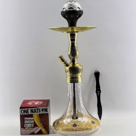 Resim GökkuşağıTicaret Otto Shisha %100 Bakır Işlemeli Nargile Takımı (özel Seri Nargile Takımı ) 