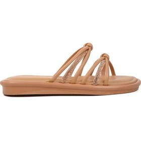 Resim Bej Kadın Terlik Pc-5106 Z Bej 