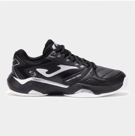 Resim Joma Master Erkek Siyah Toprak Kort Tenis Ayakkabısı Tm100s2501c Siyah - Beyaz 