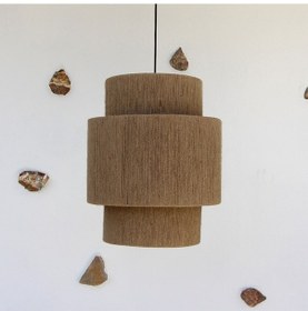 Resim Linen Yeni Sarkıt Lamba 40x50 Bej 