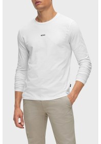 Resim Boss Erkek T Shirt 50473286 100 BEYAZ Beyaz 