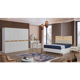 Resim Dardason İpek Aynasız Dolap Yatak Odası Takımı 