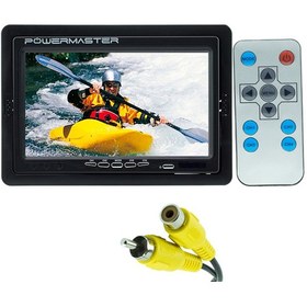 Resim Powermaster PM-15487 7'' Dijital Monitör 2 Kanal 