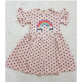 Resim Candysbebe Puantiyeli Bebek Elbisesi 