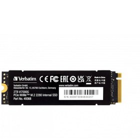 Resim Verbatim 2 TB Vi7000G PCIe NVMe M.2 SSD (Soğutuculu) 