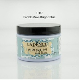 Resim Cadence Very Chalky Home Decor Ch18 Parlak Mavi 150Ml 