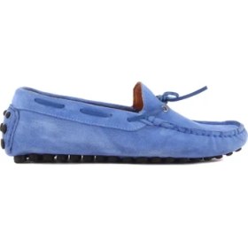 Resim Sail Laker's - Mavi Süet Erkek Loafer 101-3791-11169 