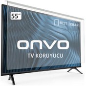 Resim Bestekran Onvo Uyumlu Ov55350 Tv Ekran Koruyucu - Onvo Uyumlu 55" Inç Tv Ekran Koruyucu 