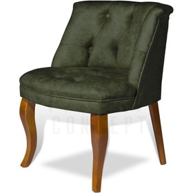 Resim Home Kolsuz Tekli Berjer Ahşap Ayaklı Bahçe Balkon Salon Çay Seti Koltuk Takımı 