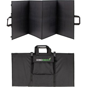 Resim Goboenergy 240W Yüksek Watt Güneş Paneli | Katlanabilir Taşınabilir Solar Çanta Panel 