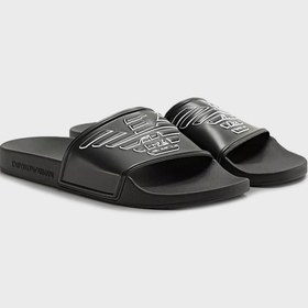 Resim Emporio Armani Logolu Terlik Erkek Terlik S Xvps01 Xn129 00002 
