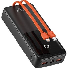 Resim Linktech PC20 20000 mAh 22.5w All İn One Çoklu Kablolu Powerbank 