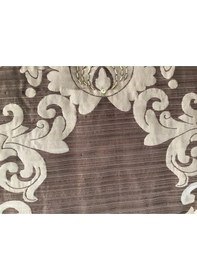 Resim Taç Çift Kişilik Yatak Örtüsü Armano Kahve 