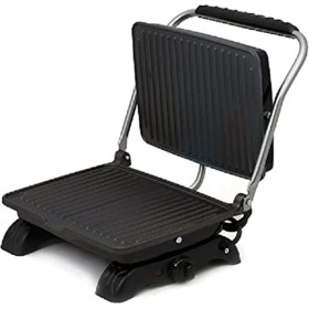 Resim Allians Organik Demir Döküm Tost Makinesi 1800W Siyah, Sağlıklı ve Dayanıklı 