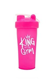 Resim Cool Plastik Shaker King Of The Gym 650 CC Shaker Pembe 